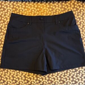Lululemon Athletica Black High Waist Shorts